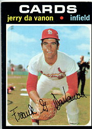 1971 Topps Baseball Cards      032      Jerry DaVanon